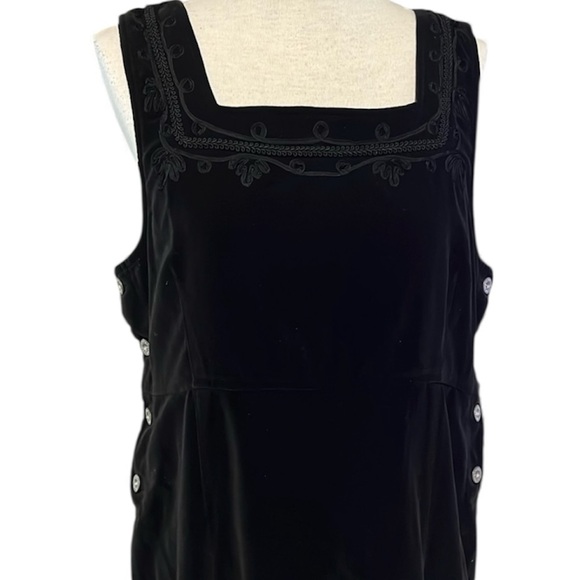 Bill Blass velvet vintage dress women’s size large - Picture 1 of 11